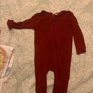 Kyte zipper scarlet romper